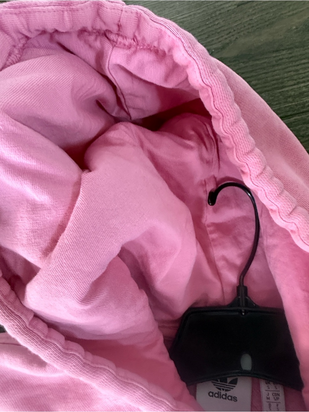 Adidas Adicolor Essentials Originals Embroidered Trefoil Hoodie Bliss Pink S - Picture 6 of 8